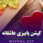 کپشن پاییزی عاشقانه + 45 شعر و جمله عاشقانه پاییزی