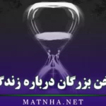 سخن بزرگان درباره زندگی (سخن و جملات عمیق بزرگان درباره چگونه زندگی کردن)