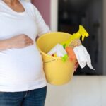 اصول مهم خانه تکانی در دوران بارداری