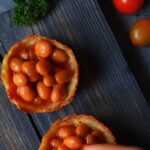 طرز تهیه کاسه برنجی با خوراک لوبیا؛ فینگرفود خوشمزه و زیبا طرز تهیه کاسه برنجی با خوراک لوبیا؛ فینگرفود خوشمزه و زیبا