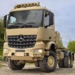 این هیولای ۶ چرخ برای جابجایی تانک ساخته شد