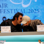 عکس/ نشست خبری فیلم سینمایی «آبستن» – اخبار سینمای ایران و جهان