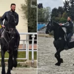 ویدئوی پربازدید از اسب‌سواری احمد الشرع + ویدئو