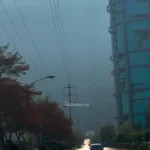 تصاویری از آلودگی شدید هوا در چالوس تصاویری از آلودگی شدید هوا در چالوس