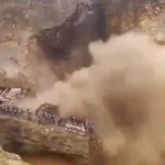 لحظه ریزش یک معدن در کنگو؛ ۸۰ نفر کشته شدند لحظه ریزش یک معدن در کنگو؛ ۸۰ نفر کشته شدند