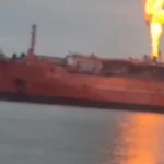 کشتی ترکیه در اوکراین هدف قرار گرفت کشتی ترکیه در اوکراین هدف قرار گرفت