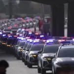 قدرت‌نمایی پلیس سوریه با ماشین‌های جدید