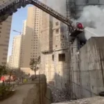 جزئیات کامل از آتش سوزی یک برج در بزرگراه همدانی