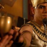 «نفرتیتی، آخناتون و یوزارسیف» در پشت صحنه سریال یوسف پیامبر؛ سال 85