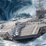 چرا ناوهای هواپیمابر سنگین حتی در دریاهای طوفانی هم واژگون نمی‌شوند؟
