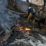 تصاویر؛ آتشسوزی در جنگلهای گلستان تصاویر؛ آتشسوزی در جنگلهای گلستان