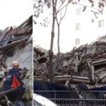 فرو ریختن ناگهانی ساختمان در آنکارا هنگام تخریب کنترل‌شده