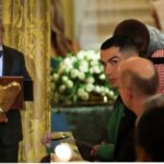 واکنش ترامپ به حضور کریستیانو رونالدو در کاخ سفید واکنش ترامپ به حضور کریستیانو رونالدو در کاخ سفید