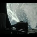 یک قاب جادویی: زمین و ماه در کنار هم