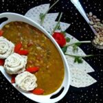 طرز تهیه آش اماج یا آش بی بی غذای محلی نیشابور