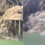 فروریختن پل ۷۶۰ متری در چین تنها چند ماه پس از افتتاح + ویدیو فروریختن پل ۷۶۰ متری در چین تنها چند ماه پس از افتتاح + ویدیو