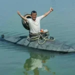 کشاورز چینی که برای سرگرمی یک زیردریایی ساخته است + ویدیو