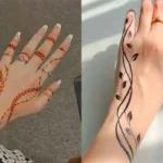 مدل حنا ساده + مدل های جذاب و شیک طرح حنا بر روی دست مدل حنا ساده + مدل های جذاب و شیک طرح حنا بر روی دست