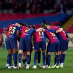 پوشش زنده؛ بارسلونا مقابل اوساسونا [ ۰ – ۰ ] / پایان نیمه اول