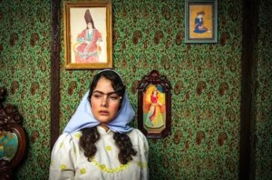 استایل کت و شلواری فرزانه فرنام، بازیگر سریال بامداد خمار