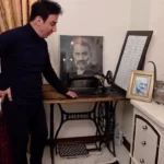 دیدار عمو پورنگ با فرزند مرحوم رجبعلی خیاط