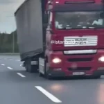 وحشت آفرینی راننده کامیون مست در بزرگراه وحشت آفرینی راننده کامیون مست در بزرگراه