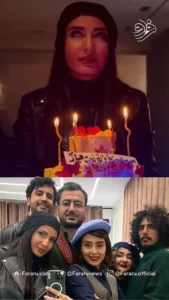 جشن تولد سمیرا حسن پور بازیگر سریال پایتخت 1 در کنار بازیگران جشن تولد سمیرا حسن پور بازیگر سریال پایتخت 1 در کنار بازیگران