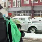 بارش سنگین برف در ترکیه در فاصله 60 کیلومتری ارومیه