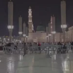 مدینه بارانی شد