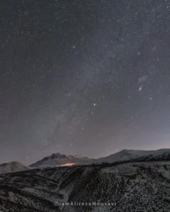 اوج درخشش بارش شهابی جوزایی بر فراز کوه سبلان