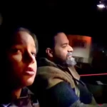 فیلمی از لحظات شیرین پدر و دختری رضا صادقی و فرزندش