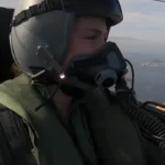 اولین پرواز ولیعهد ۲۰ ساله اسپانیا با هواپیمای نظامی