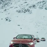 تبلیغ خلاقانه مرسدس بنز برای کریسمس