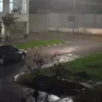 بارش باران سنگین در انزلی