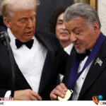 «سیلوستر استالونه» از «دونالد ترامپ» مدال گرفت «سیلوستر استالونه» از «دونالد ترامپ» مدال گرفت