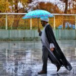 تصاویر؛ قرارِ باران در قم