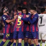 بازگشت شیرین بارسلونا با گلهای کونده بازگشت شیرین بارسلونا با گلهای کونده