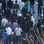 گزارش تصویری از تجمع امروز خیابان لاله‌زار و مرکز تهران