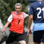 جباری بدون معرفی در تمرین مس پا به توپ شد!