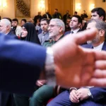 تصاویر؛ سردار قاآنی و زینب سلیمانی در کنفرانس دیپلماسی و مقاومت