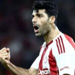 طارمی در ترکیب اصلی المپیاکوس مقابل اوفی‌کرت