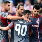 برد پرگل المپیاکوس مقابل سرته در حضور مهدی طارمی