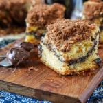 کیک دارچینی با استروزل شکلاتی؛ خوشمزه‌ترین کیک دارچینی