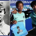 عکس بحثبرانگیز بازیکن ژاپنی برایتون با سرباز مشهور جنگ جهانی دوم و خشم چینیها عکس بحثبرانگیز بازیکن ژاپنی برایتون با سرباز مشهور جنگ جهانی دوم و خشم چینیها