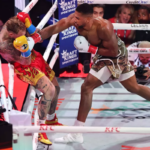 خرد شدن فک جیک پال در راند ششم مسابقه بوکس با آنتونی جاشوآ + ویدیو خلاصه مبارزه خرد شدن فک جیک پال در راند ششم مسابقه بوکس با آنتونی جاشوآ + ویدیو خلاصه مبارزه