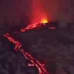 فوران آتشفشان اتنا در نخستین ساعات سال ۲۰۲۶