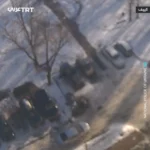 انفجار خودروی یکی از نیروهای گارد ملی اوکراین