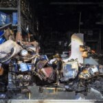 تصاویر؛ آتش‌سوزی مغازه لوازم یدکی در مشهد