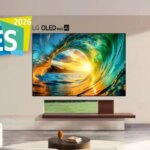 ال‌جی از باریک‌ترین تلویزیون جهان رونمایی کرد