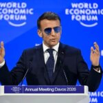 ماجرای عینک آفتابی مکرون در داووس چه بود؟